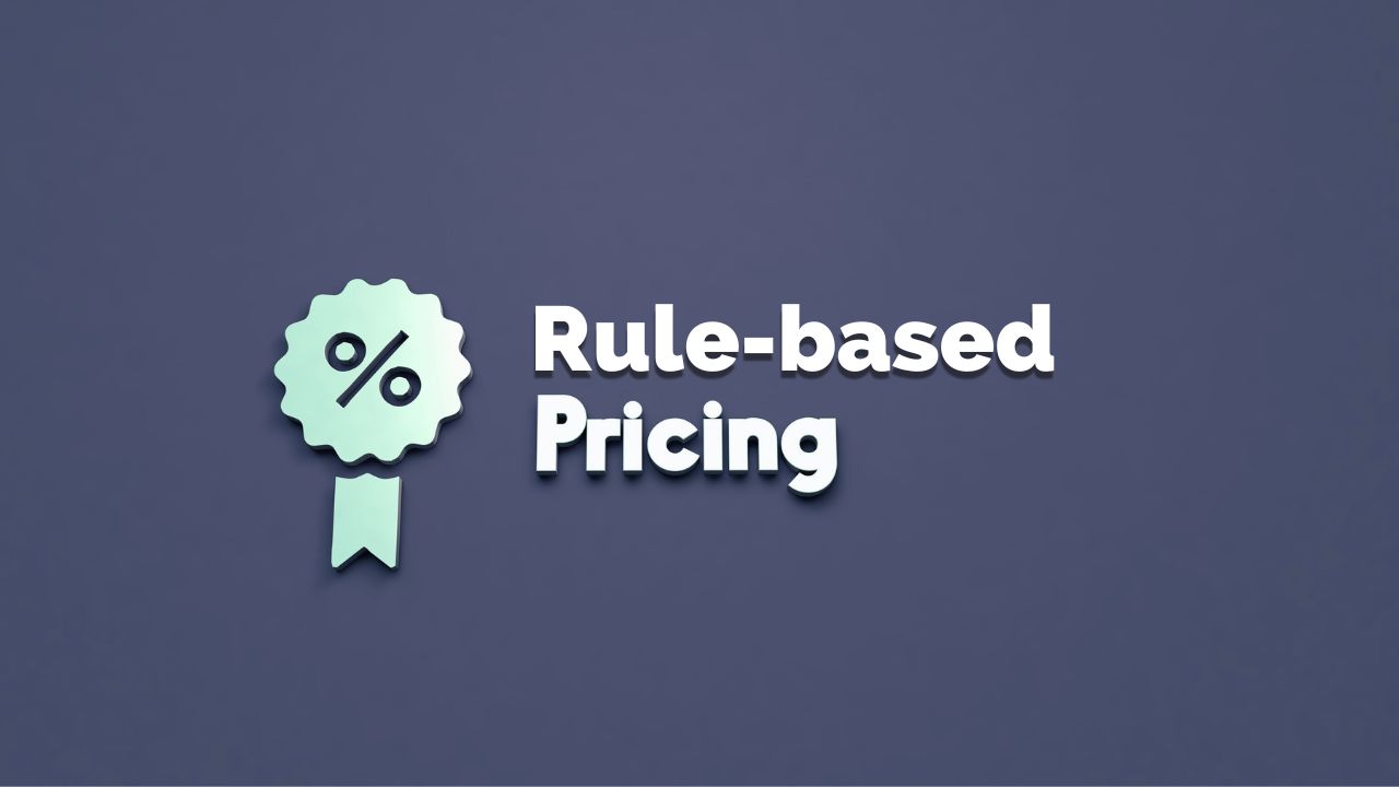 Rule-based pricing